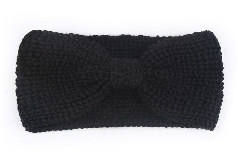 Knitted Bow Bandeau