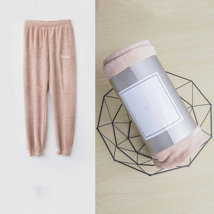 Winter Pajamas Set Women Loungewear