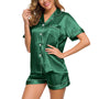 NessasPyjama I Satin Pyjama für Damen