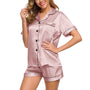NessasPyjama I Satin Pyjama für Damen