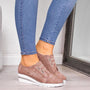 Flock | Damenschuhe mit Klettverschluss