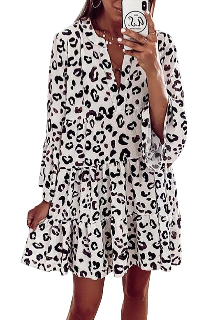 Geo Dress | Flare Jurk