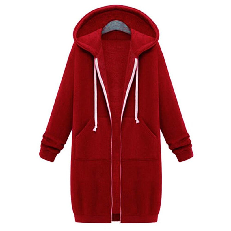 Lange jas met capuchon™: Voor dames