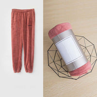 Winter Pajamas Set Women Loungewear