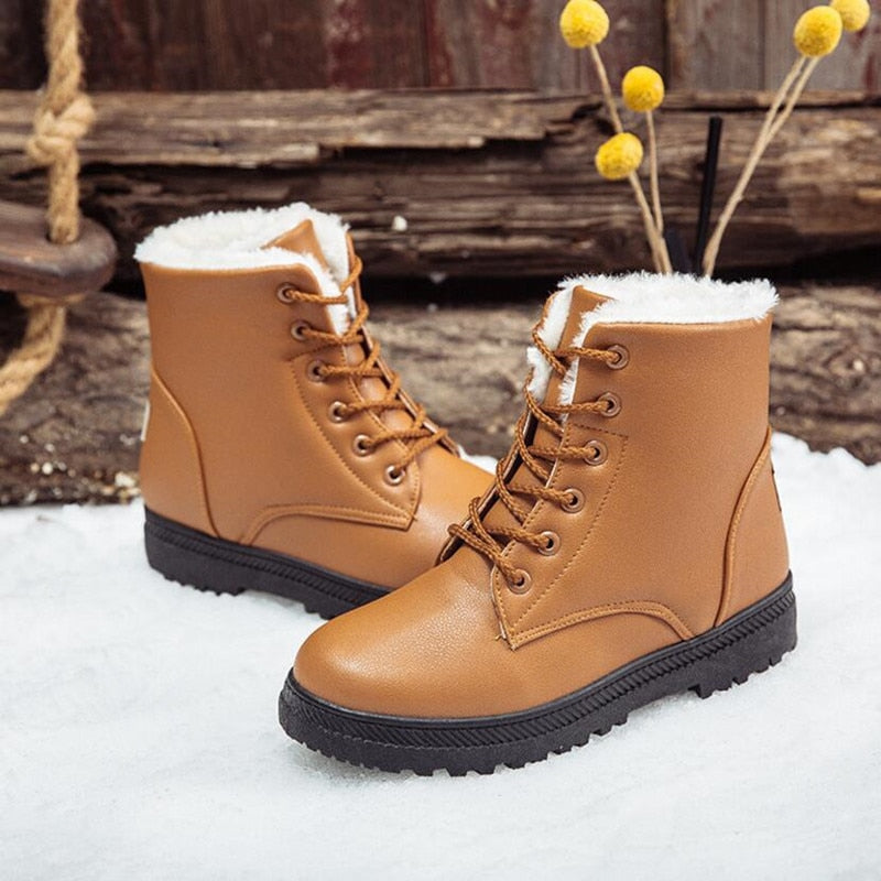 CatuutjeBoots | Leather Boots With Lining For Women