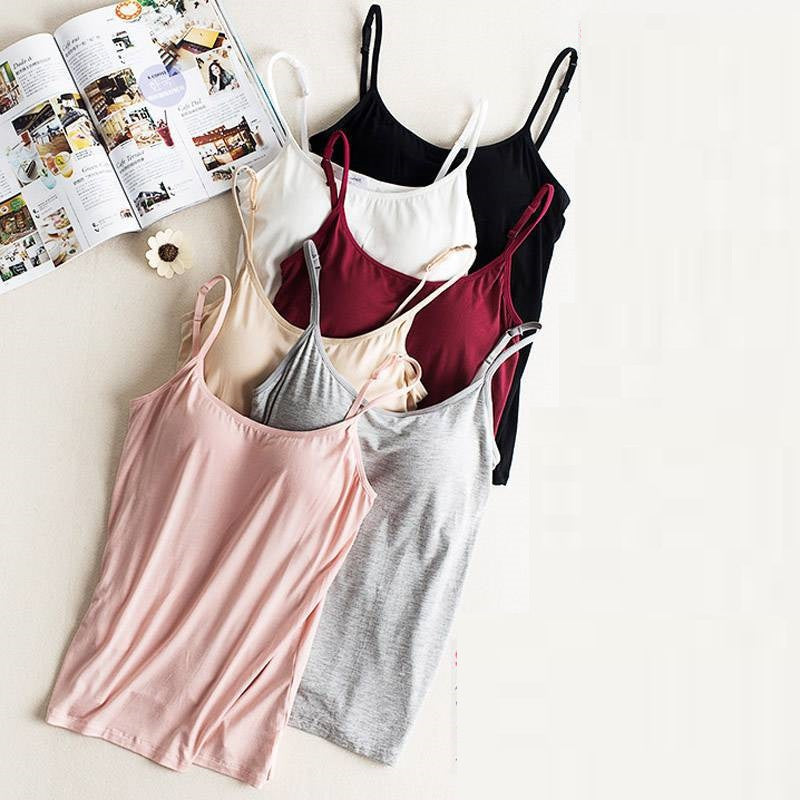 Tank top with Bra | Comfortable & Soft