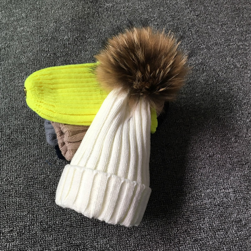 LimasHat I Gestrickte Mütze für Damen