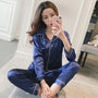 Satin-Pyjama-Set
