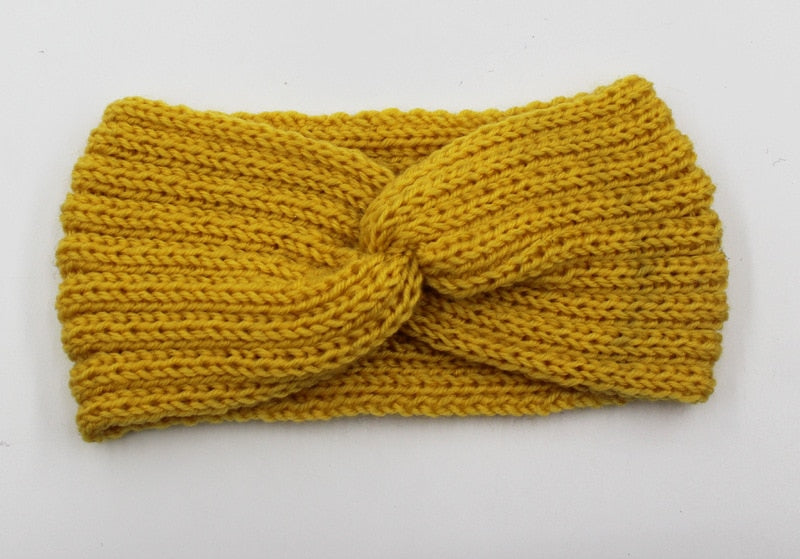 Knitted Bow Bandeau