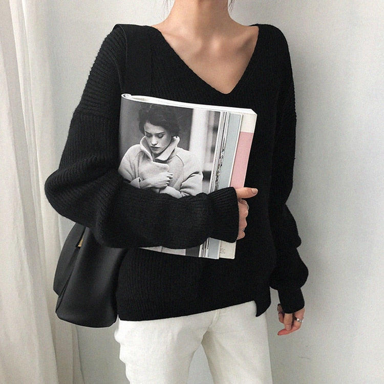 HeleensShirt I Pullover mit V-Ausschnitt für Damen