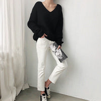 HeleensShirt I Pullover mit V-Ausschnitt für Damen