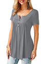 Noemi | Button-up T-Shirt