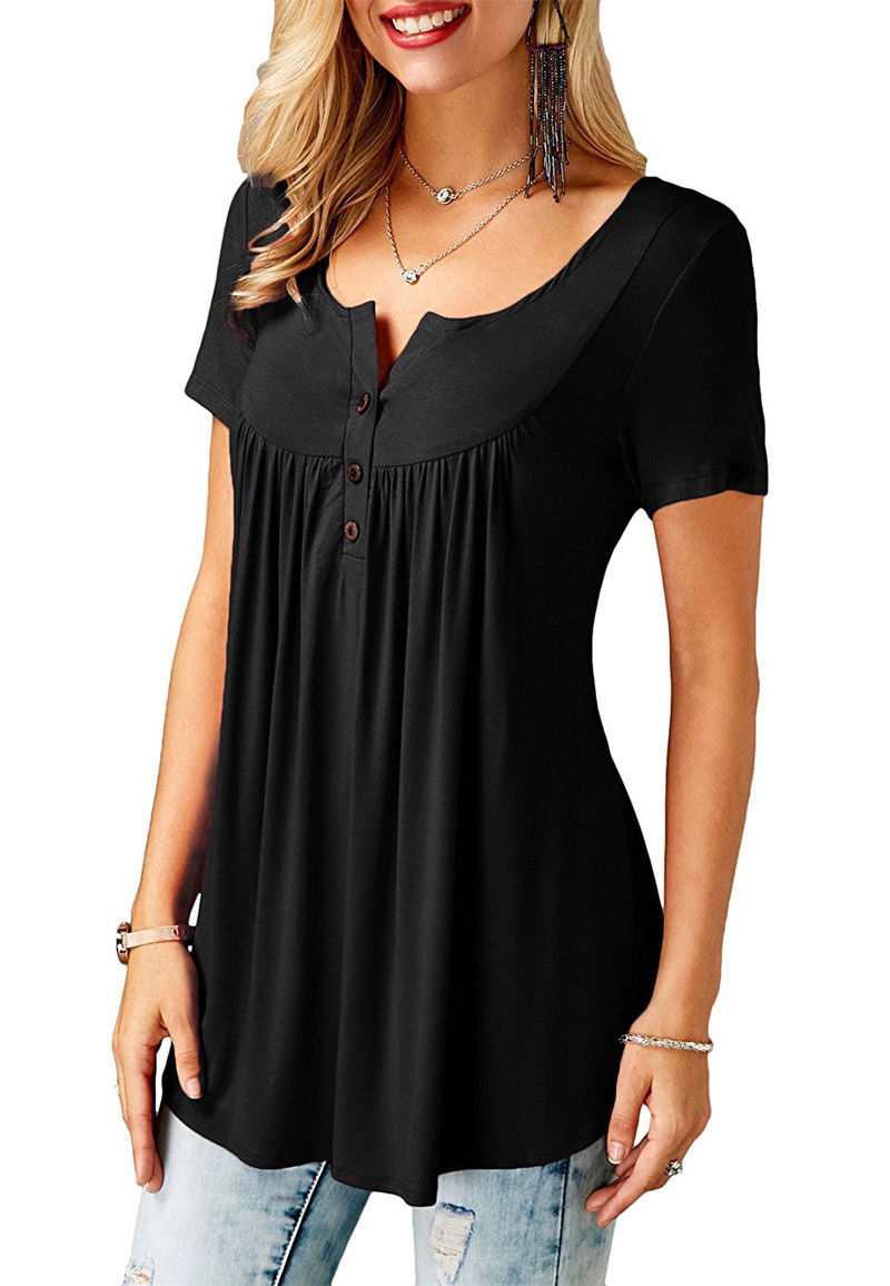 Noemi | Button-up T-shirt