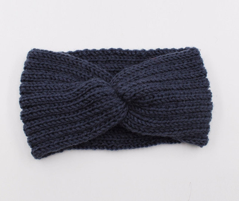 Knitted Bow Bandeau