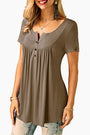 Noemi | Button-up T-Shirt