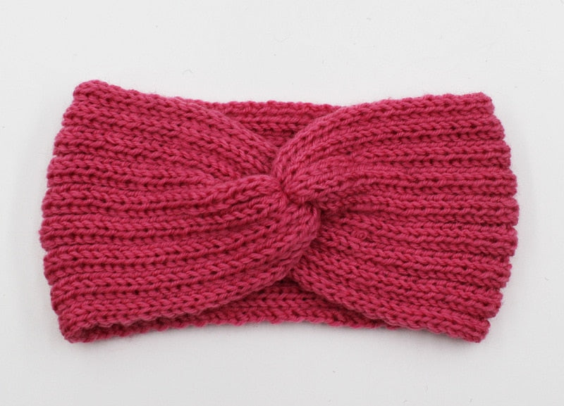 Knitted Bow Bandeau