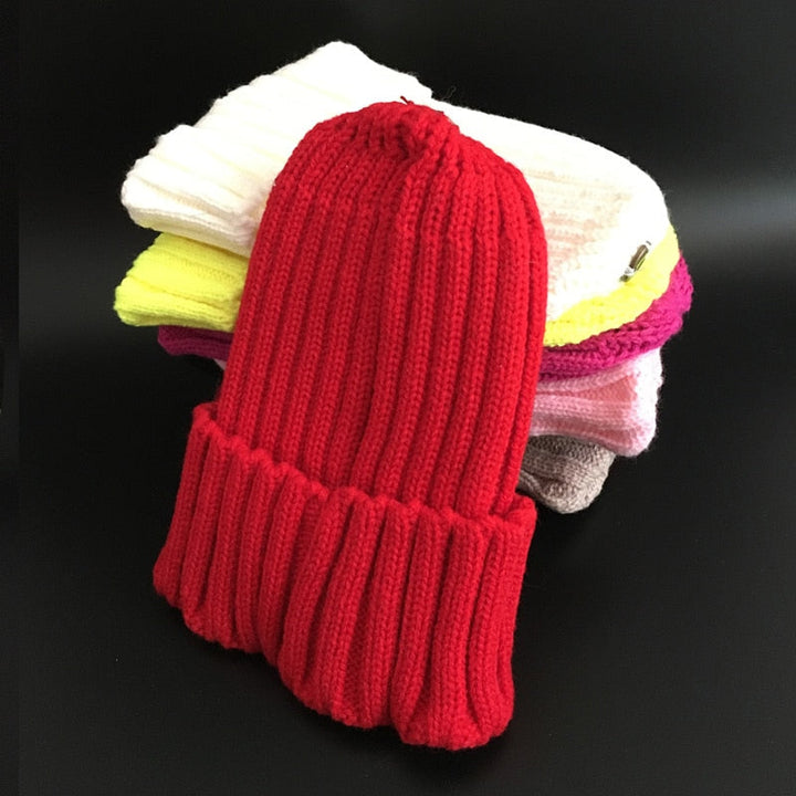 LimasHat I Gestrickte Mütze für Damen