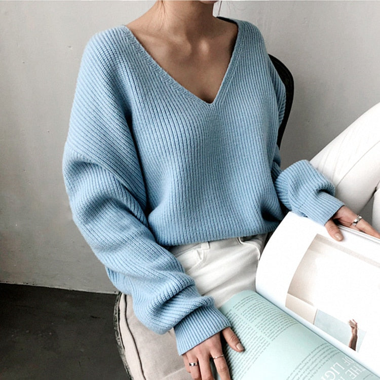 HeleensShirt I Pullover mit V-Ausschnitt für Damen
