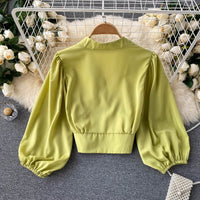 MiekesBlouse I Satijnen Blouse Voor Dames