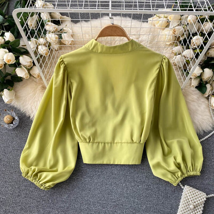 MiekesBlouse I Satijnen Blouse Voor Dames