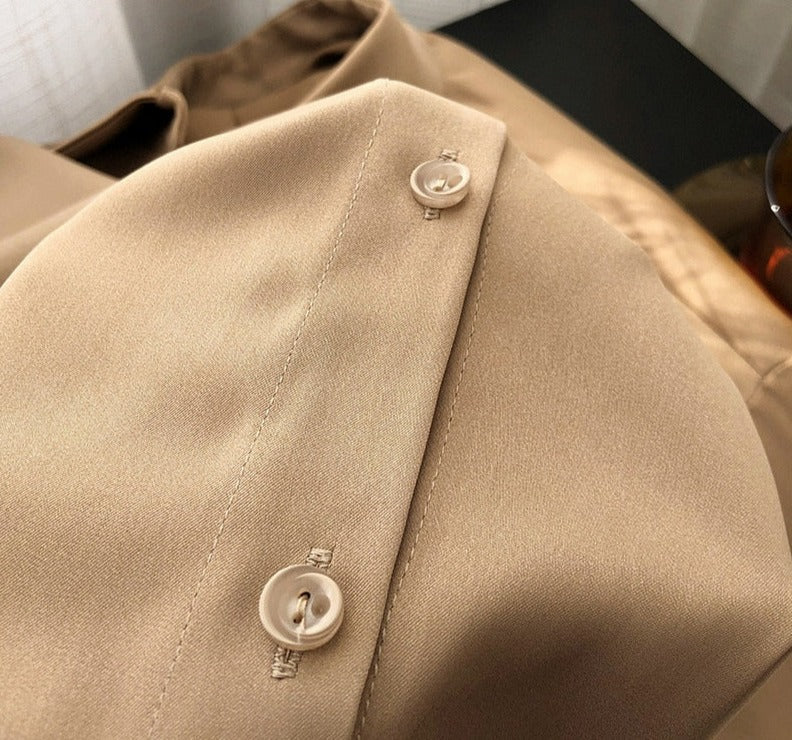 SakiesBlouse I Satijnen Blouse Voor Dames