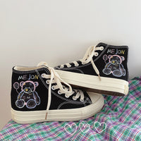 OtteliensSneaks I Hoher Canvas-Schuh Mit Aufdruck