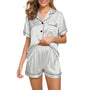 NessasPyjama I Satin Pyjama für Damen