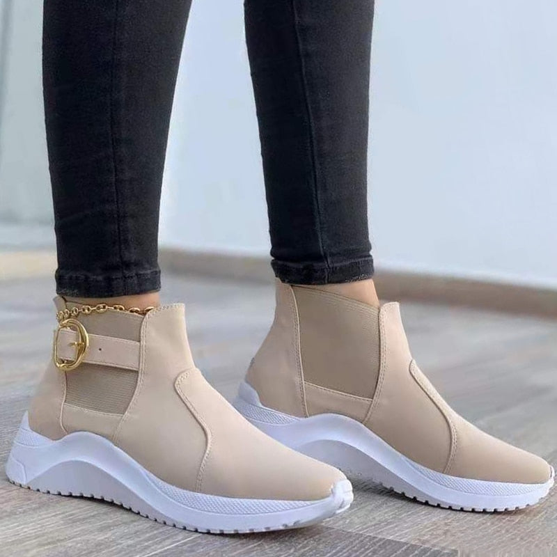 JacoliensSneaks I Sporty High Shoe For Women