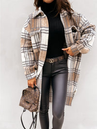 Long Plaid Coat™: For Women