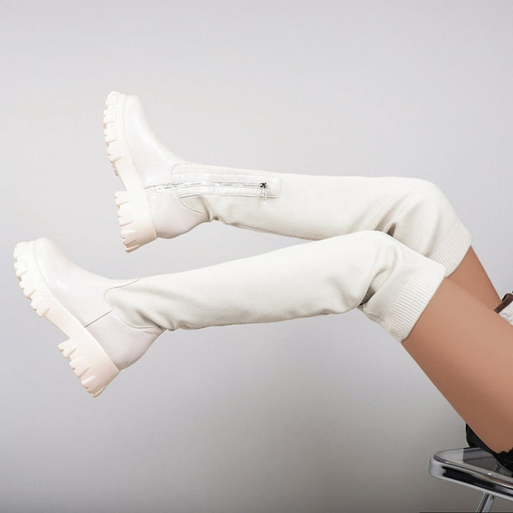 AlexiaBoots I Vegan Leren Boots Voor Dames