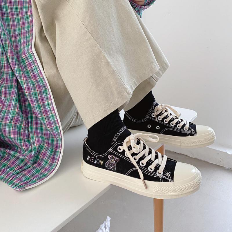 OtteliensSneaks I Hoher Canvas-Schuh Mit Aufdruck