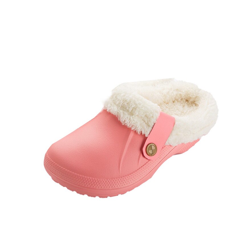 Waterproof Plush Home Shoes