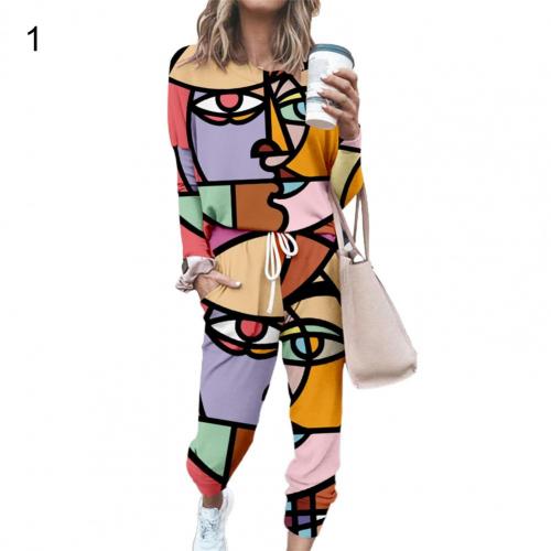 Trainingspak met artiestiek design