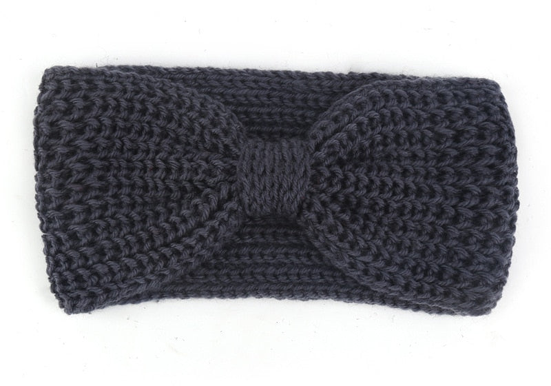 Knitted Bow Bandeau