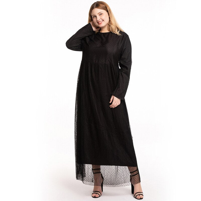 Gepunktetes Elegantes Kleid