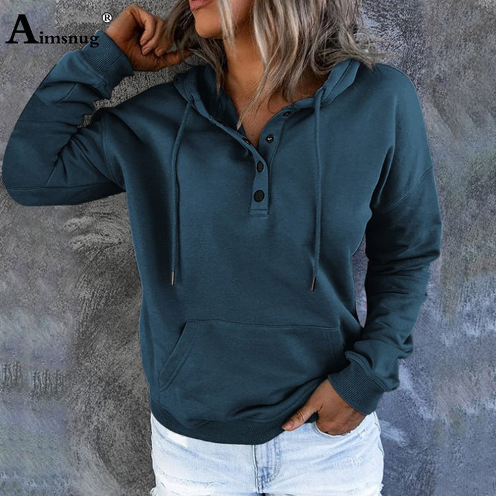 Hoodie met zakken