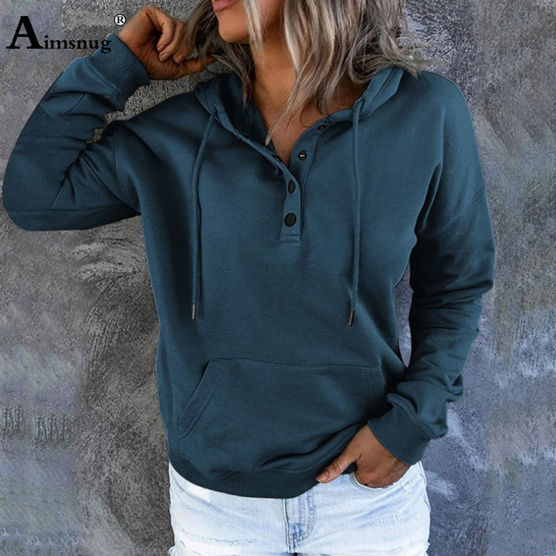 Hoodie met zakken