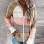 Gestrickte Hoodie-Weste