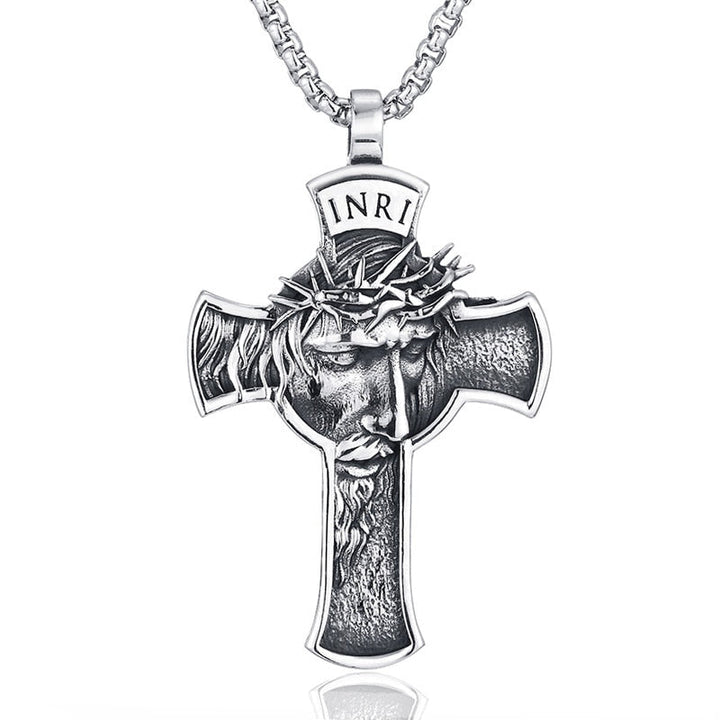 Inri | Cross Pendant with Chain