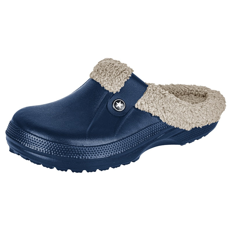 Waterproof Plush Home Shoes