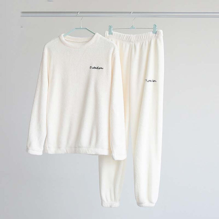 Winter Pajamas Set Women Loungewear