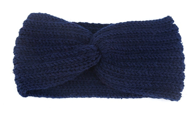 Knitted Bow Bandeau