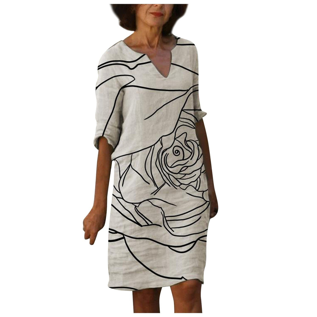 Modisches Vintage-Kleid