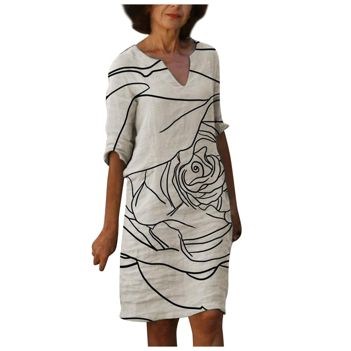 Modisches Vintage-Kleid