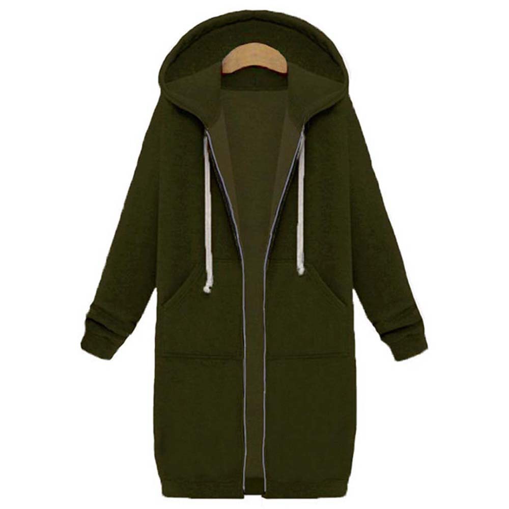 Lange jas met capuchon™: Voor dames