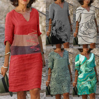 Modisches Vintage-Kleid