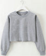 CrystalsShirt I Crop-Pullover für Damen