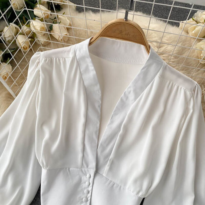 MiekesBlouse I Satijnen Blouse Voor Dames
