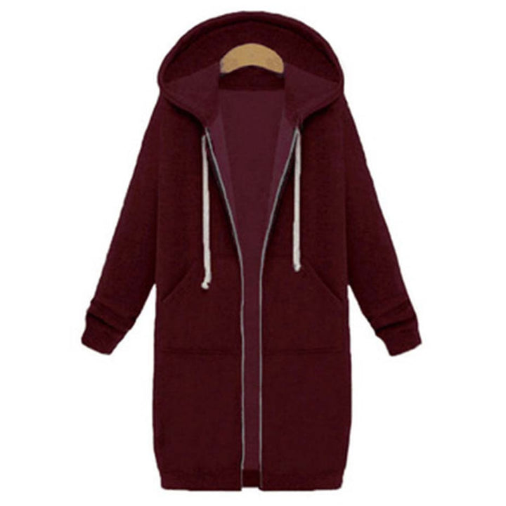 Lange jas met capuchon™: Voor dames
