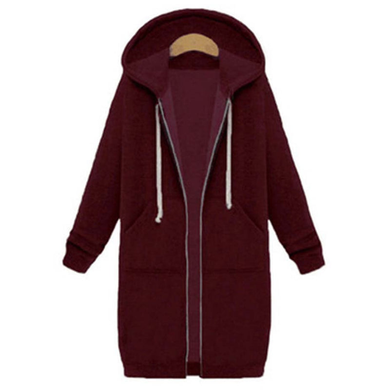Lange jas met capuchon™: Voor dames